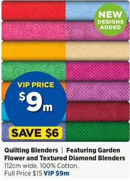 Spotlight Quilting Blenders offer