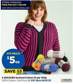 Spotlight 4 SEASONS Seaford Cotton offer