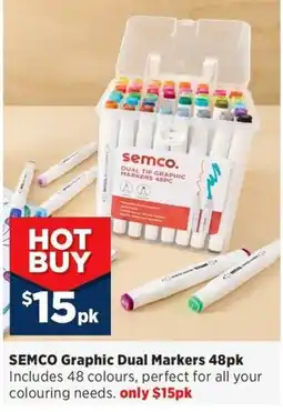 Spotlight Semco Graphic Dual Markers offer