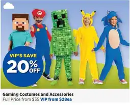 Spotlight Gaming Costumes and Accessories offer