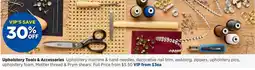 Spotlight Upholstery Tools & Accessories offer