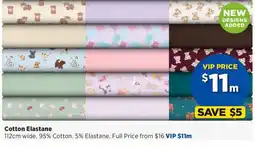 Spotlight Cotton Elastane offer