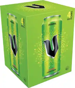 IGA V Energy Drink Selected Varieties offer