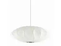 LivingStyles Replica George Nelson Bubble Saucer Criss Cross Pendant Light, Medium offer