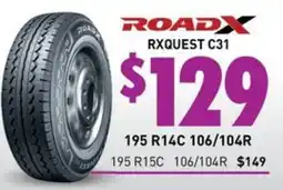 Bob Jane T-Marts RoadX RXQuest C31 offer