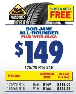 Bob Jane T-Marts Bob Jane All-Rounder Plus with Silica offer