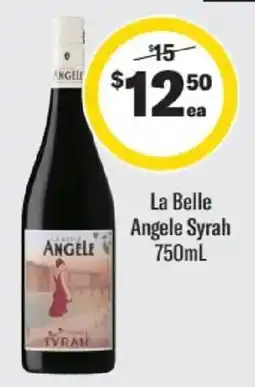 Liquorland La Belle Angele Syrah offer