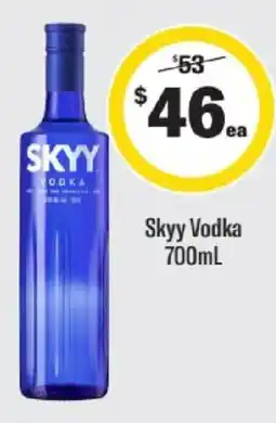 Liquorland Skyy Vodka offer