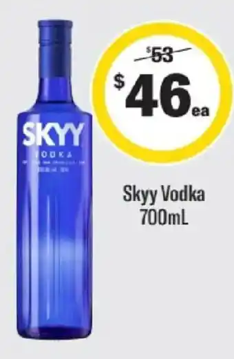 Liquorland Skyy Vodka offer