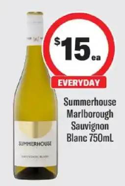 Liquorland Summerhouse Sauvignon Blanc offer