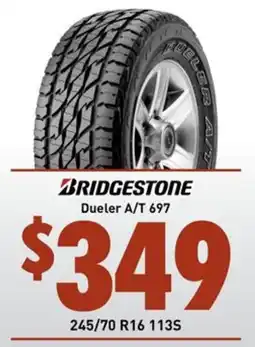 Bob Jane T-Marts Bridgestone Dueler A/T 697 offer