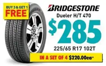 Bridgestone Dueler H/T 470