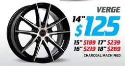 Bob Jane T-Marts Verge charcoal machined offer