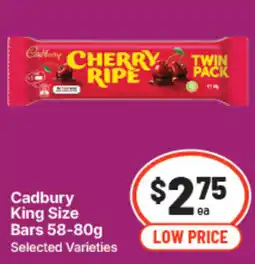 IGA Cadbury Cherry Ripe Twin Pack offer