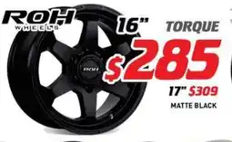 Bob Jane T-Marts ROH WHEELS TORQUE offer