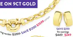 Goldmark 9ct earrings offer