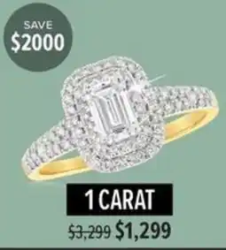 Shiels Diamong Ring 1 Carat offer