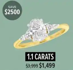 Shiels Diamond Ring 1.1 Carats offer