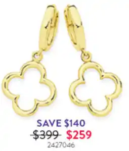 Goldmark Cloudberry Charm Earrings offer