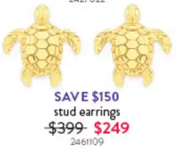 Goldmark stud earrings offer