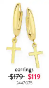 Goldmark earrings offer
