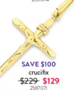Goldmark crucifix offer