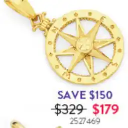 Goldmark Gold Compass Pendant offer