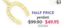 Goldmark HALF PRICE pendant offer