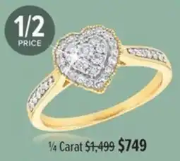 Shiels Heart Diamond Ring offer
