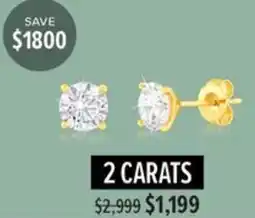 Shiels Earrings 2 Carats offer