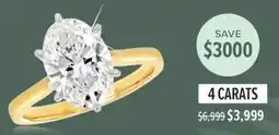 Shiels Diamond Ring 4 Carats offer