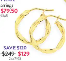 Goldmark Earrings offer