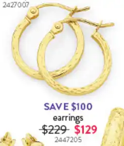 Goldmark Earrings offer