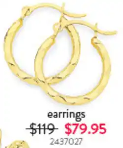 Goldmark Earrings offer