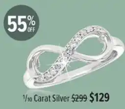 Shiels 1/10 Carat Silver offer