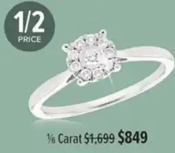 Shiels 1/2 Carat Diamond Ring offer
