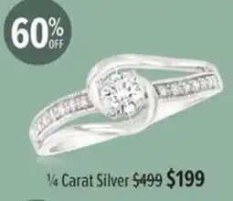 Shiels 1/4 Carat Silver offer