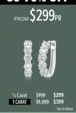 Shiels Earrings Set in Silver offer