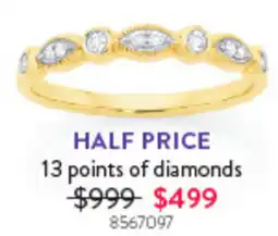 Goldmark 13 points of diamonds offer