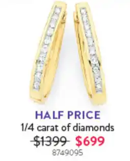 Goldmark Diamond Hoop Earrings offer