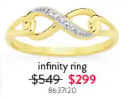 Goldmark infinity ring offer