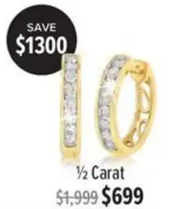 Shiels ½ Carat offer