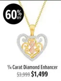 Shiels 1/4 Carat Diamond Enhancer offer