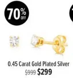 Shiels 0.45 Carat Gold Plated Silver offer