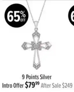 Shiels 9 Points Silver offer