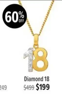 Shiels Diamond 18 offer