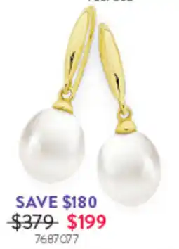 Goldmark Pearl Earrings offer