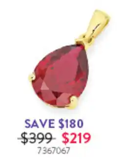Goldmark Gold Teardrop Pendant offer