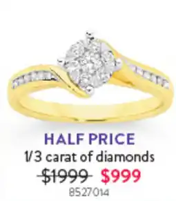 Goldmark 1/3 carat of diamonds offer