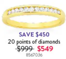 Goldmark 20 points of diamonds offer